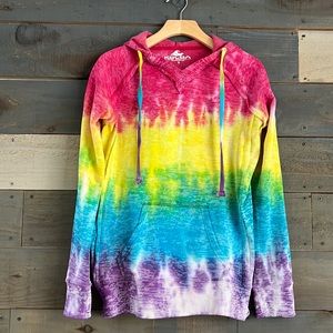NEW Koloa Surf Company Tie Dye Sweatshirt Hoodie S